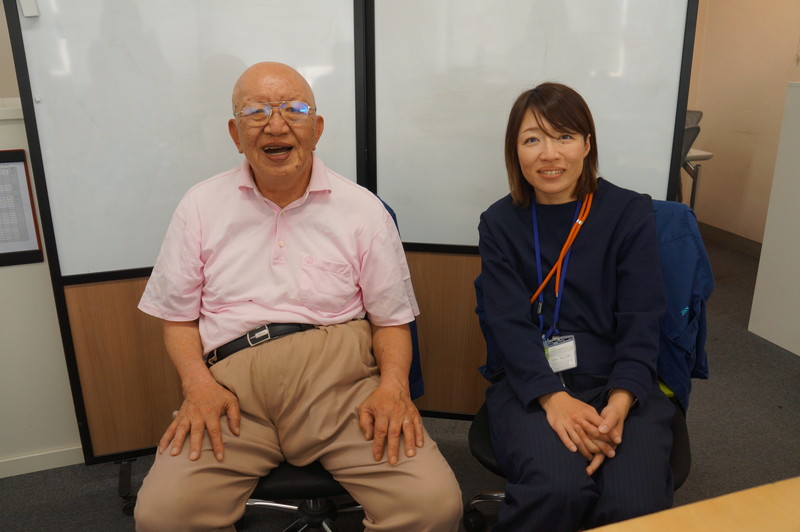 JSN門真の福島所長と記念撮影！